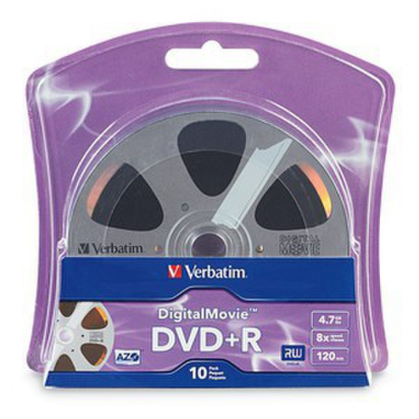 Verbatim DVD+R 10pk 4.7GB DVD+R 10Stück(e)