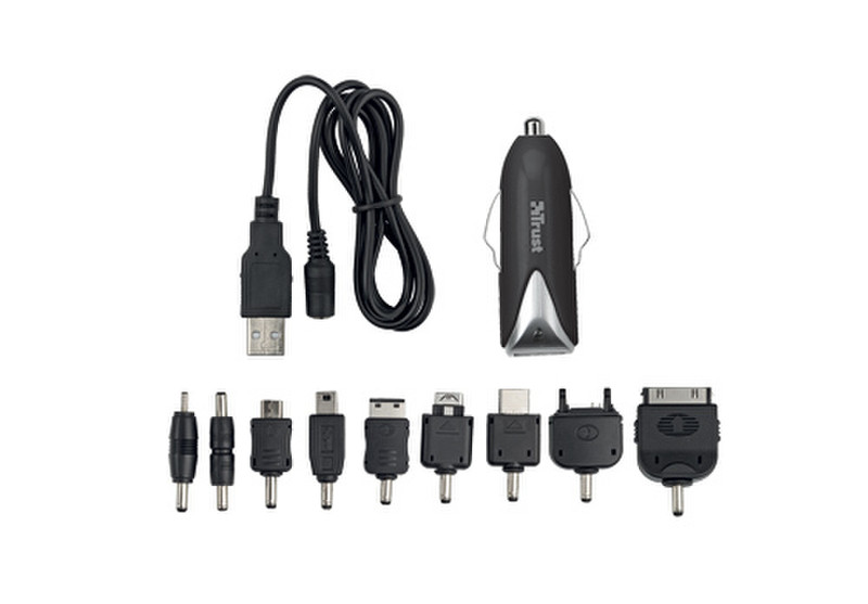 Trust Smartphone Car Charger & Cable Auto Black