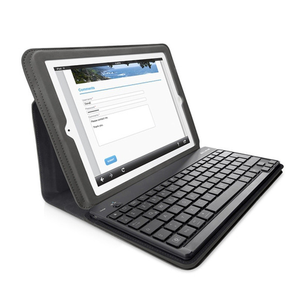 Belkin F5L090TT Bluetooth Черный клавиатура для мобильного устройства