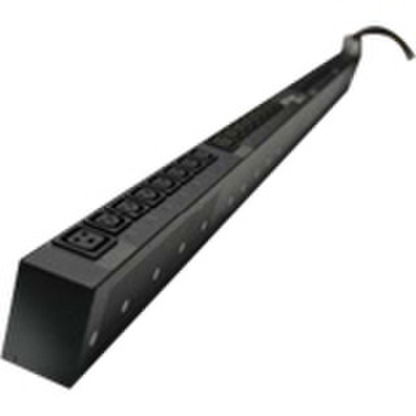 Avocent PM2007H 10AC outlet(s) Black power distribution unit (PDU)