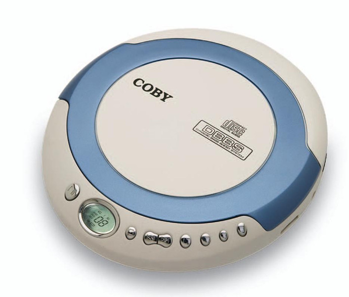 Coby Electronics CX-CD331 Personal CD Player - FM Tuner - LCD (CD / MD Portable CD player