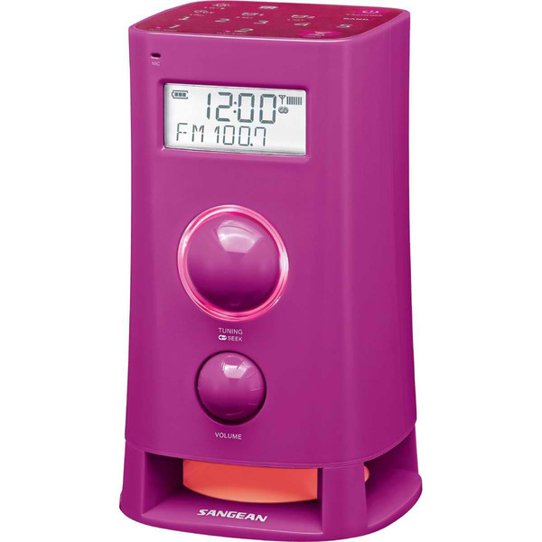Sangean K-200 Uhr Pink Radio