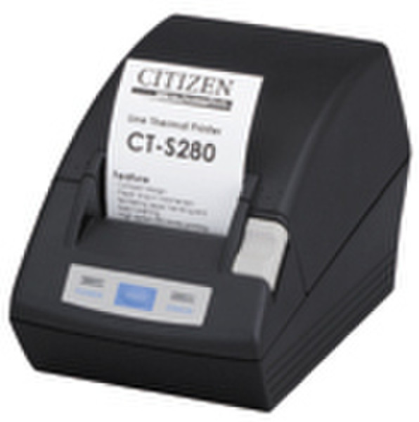 Citizen CT-S280 USB Black 203 x 203dpi устройство печати этикеток/СD-дисков