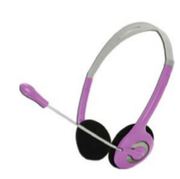 Approx APPHSPVL 2x 3.5 mm Binaural Head-band Purple headset
