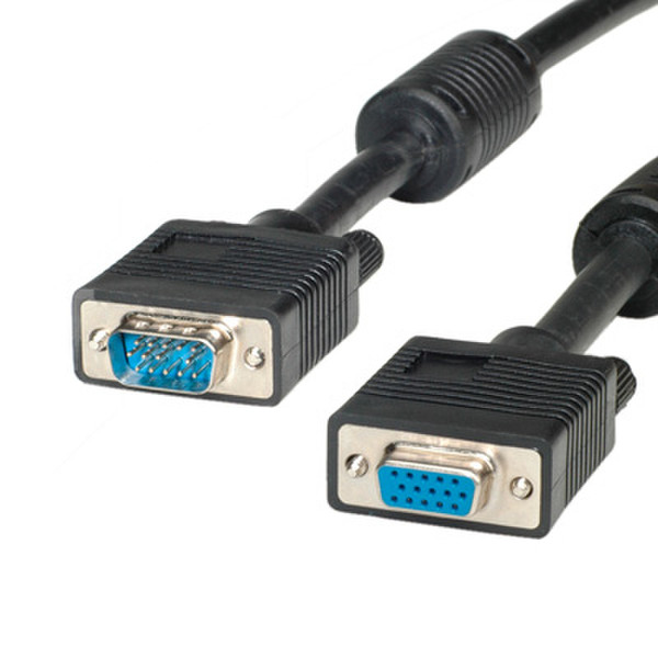 Rotronic 6m HD15 6m VGA (D-Sub) VGA (D-Sub) Black VGA cable