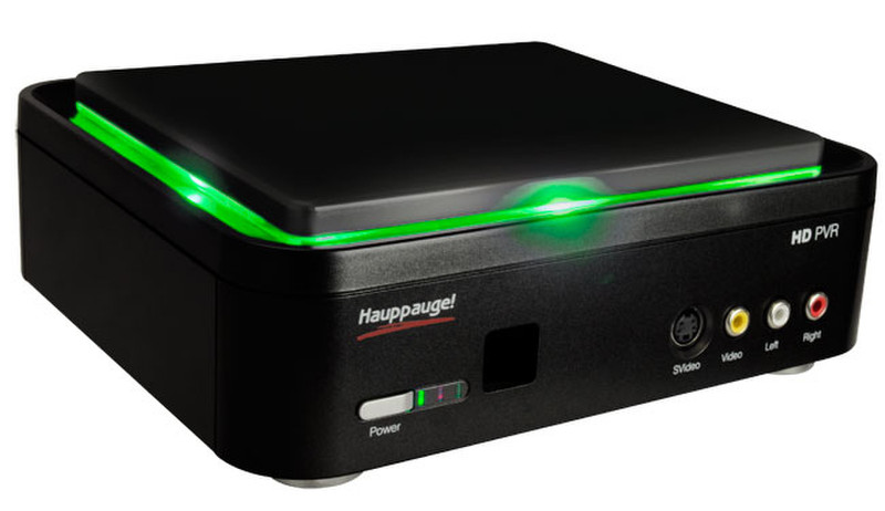 Hauppauge HD PVR Gaming Edition Черный цифровой видеомагнитофон
