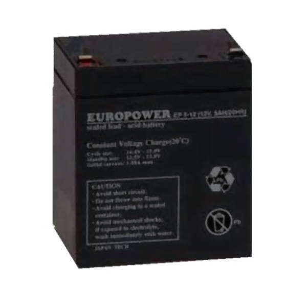 Ever Europower 12V 5Ah Sealed Lead Acid (VRLA) 5Ah 12V UPS battery