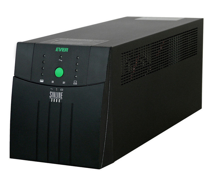 Ever Sinline 3000VA/1950W 3000VA 4AC outlet(s) Tower Black uninterruptible power supply (UPS)