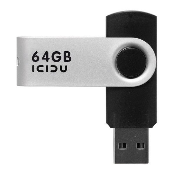ICIDU 64GB Swivel USB-Stick USB-Stick