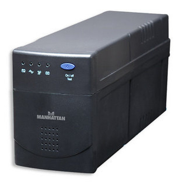 Manhattan 168120 500VA Compact Black uninterruptible power supply (UPS)