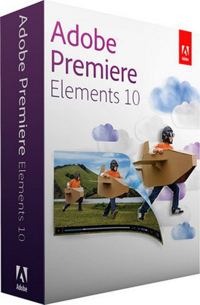 Adobe Premiere Elements 10, Box, Win, PL