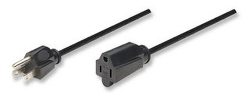 Manhattan 309387 1.8m Black power cable