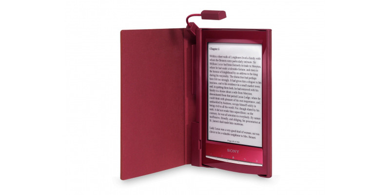 Sony PRSA-CL10 Cover case Rot E-Book-Reader-Schutzhülle