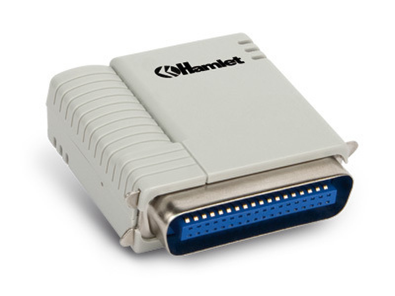 Hamlet HPS01PP2 Ethernet LAN White print server