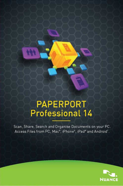 Nuance PaperPort Professional 14, 1001+u, GOV