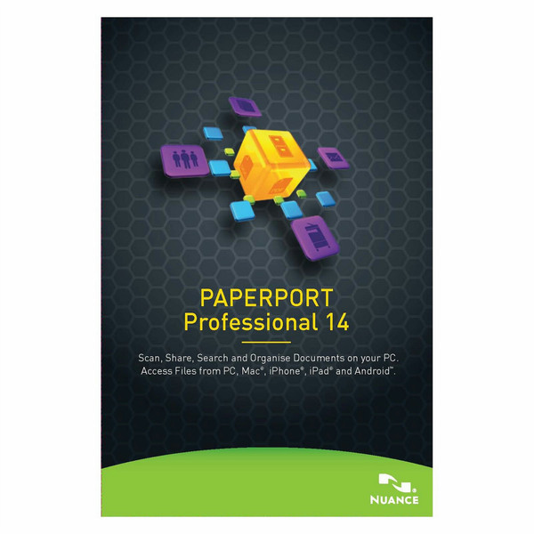 Nuance PaperPort Professional 14, 5-50u, WIN