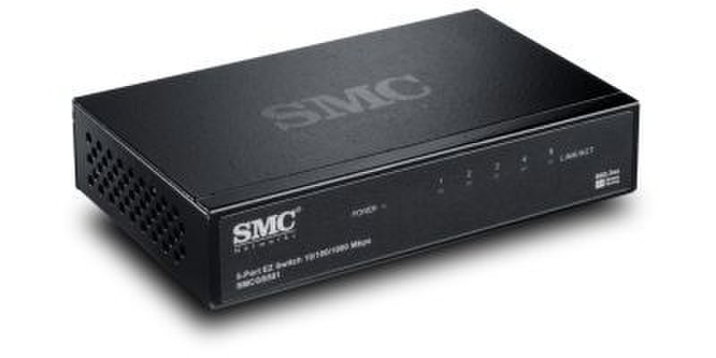 SMC EZ Switch Неуправляемый Черный