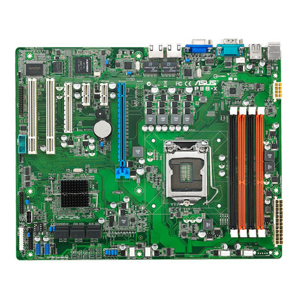 ASUS P8B-X Intel C202 Socket H2 (LGA 1155) ATX Server-/Workstation-Motherboard