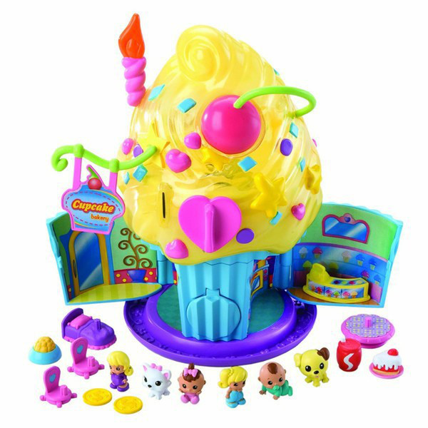 Namco Bandai Games Squinkies Large Playset Cupcake Surprise! Bake Shop