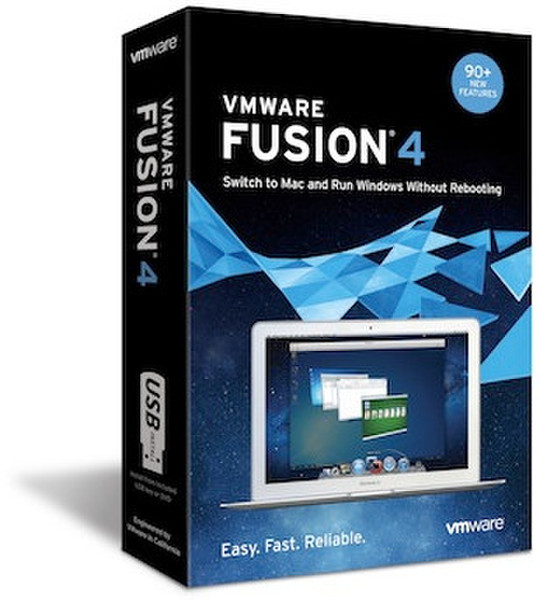 VMware Fusion 4 MAC OS X