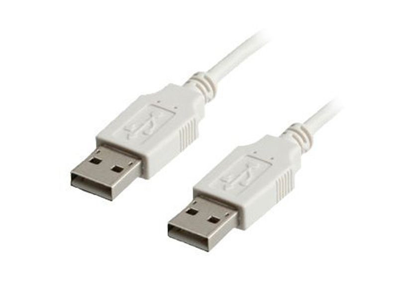 Adj ADJKOF21998919 1.8м USB A USB A Белый кабель USB