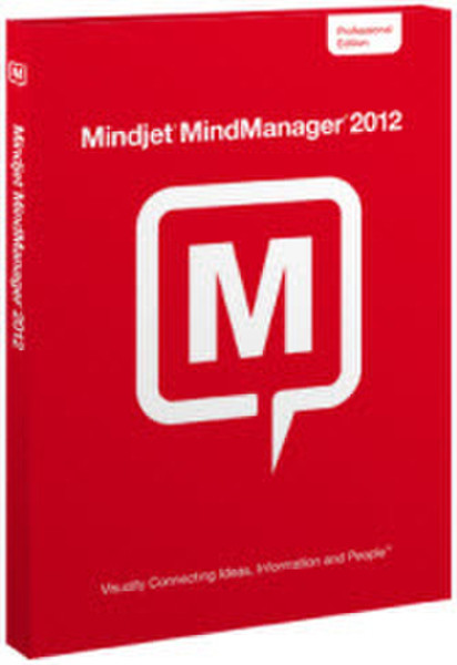 Mindjet MindManager 2012 Pro f/ Win, 1u, Full Box, EN
