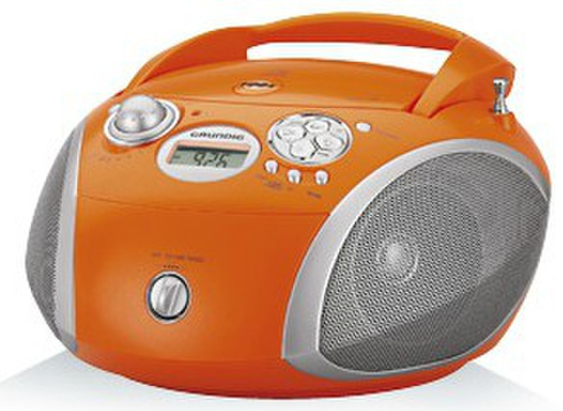 Grundig RCD 1440 MP3 Orange Цифровой 3Вт Оранжевый CD радио