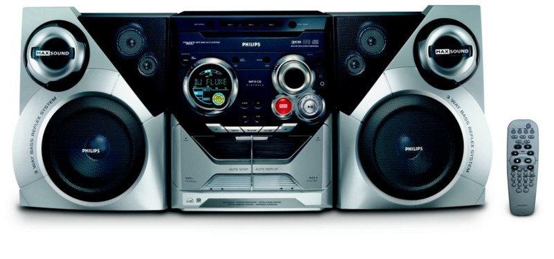 Philips FWM37/22 Mini set 240W Black,Blue home audio set