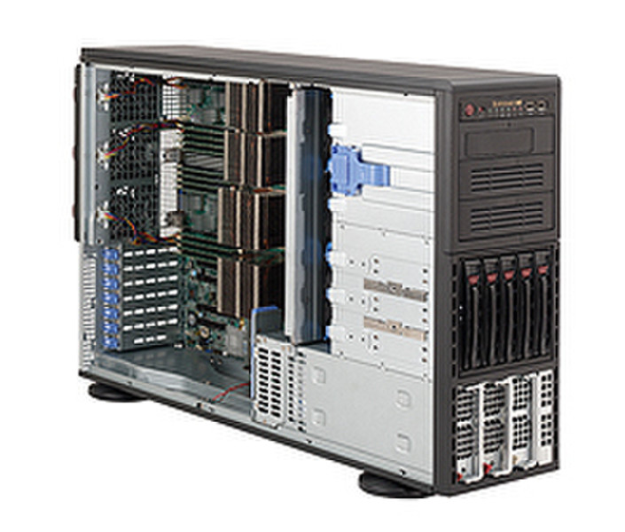 Supermicro SuperServer 8046B-TRLF Intel 7500 4U Черный