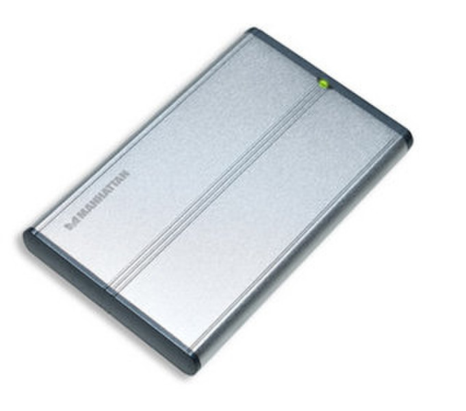 Manhattan 702898 2.5" USB powered Silver storage enclosure