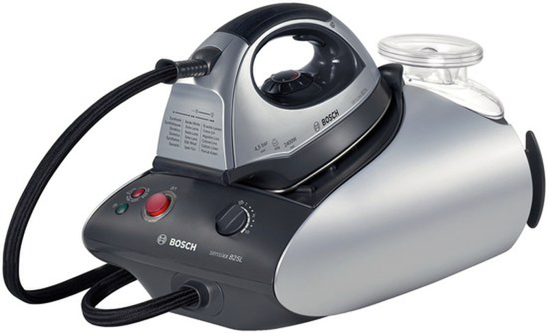 Bosch TDS2511GB 800W 0.8L Palladium soleplate Anthracite,Silver steam ironing station