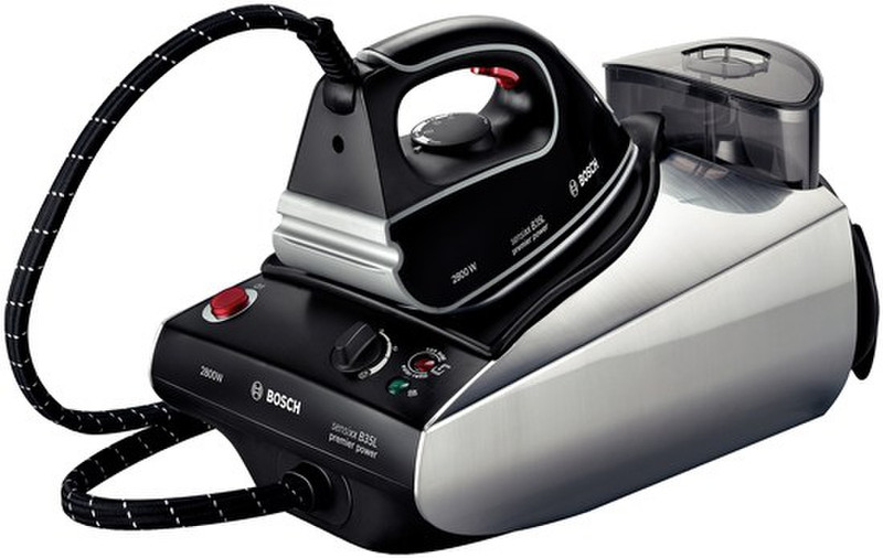 Bosch TDS3569GB 1400W 1.4L Palladium soleplate Black,Silver steam ironing station