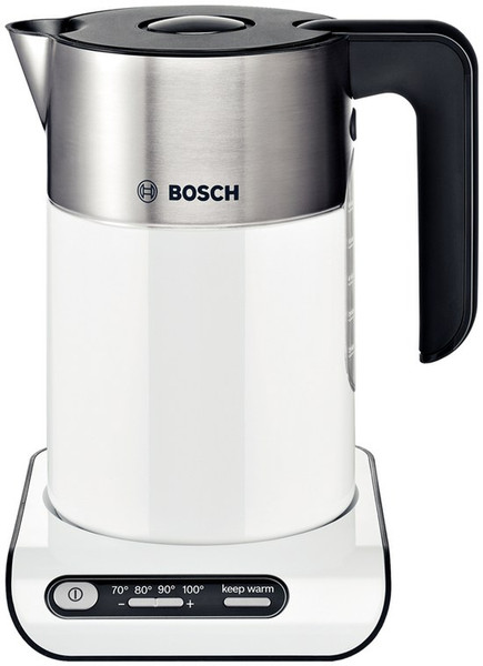 Bosch TWK8631GB 1.5л Антрацитовый, Белый 3000Вт электрический чайник