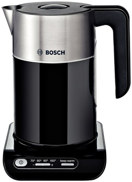 Bosch TWK8633GB 1.5л Черный 3000Вт электрический чайник