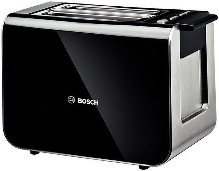 Bosch TAT8613GB 2slice(s) 860W Schwarz Toaster
