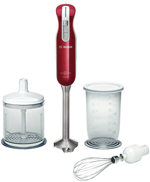 Bosch MSM7700GB Immersion blender Red,White 750W blender