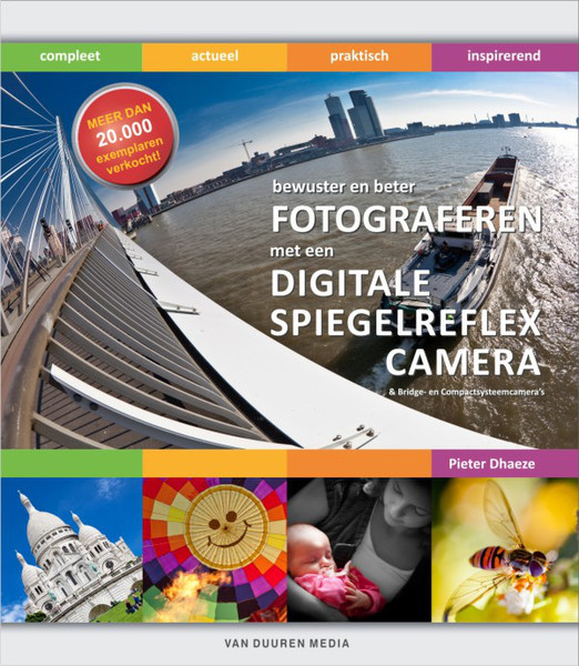 Van Duuren Media Bewuster & beter fotograferen met de digitale spiegelreflexcamera, 5e ed 400pages Dutch software manual