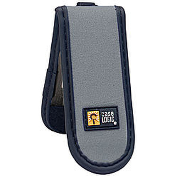 Case Logic 2 Capacity USB Drive Shuttle Gray Neoprene Grey USB flash drive case