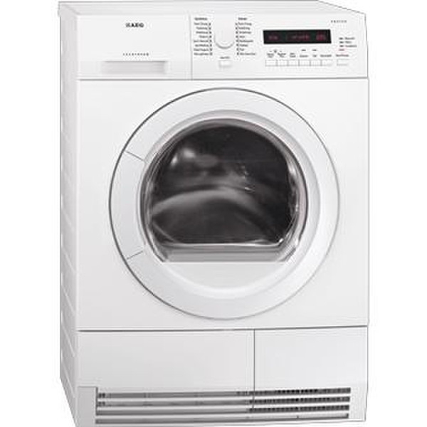 AEG T76485AH Freistehend Frontlader 8kg A+ Weiß Wäschetrockner