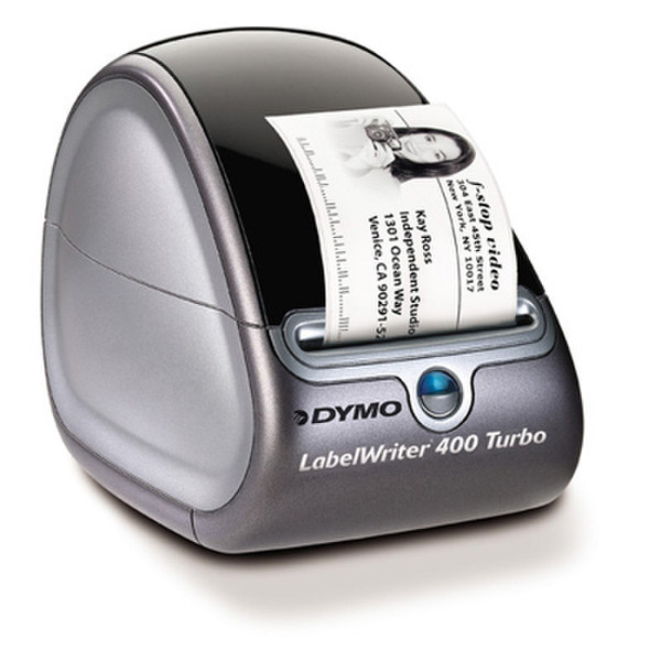 CardScan LabelWriter 400 Turbo Black,Silver label printer