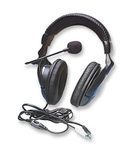 Manhattan 175005 Head-band Black headset