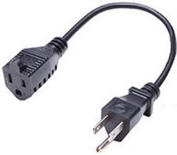 Manhattan 365611 0.3m Black power cable
