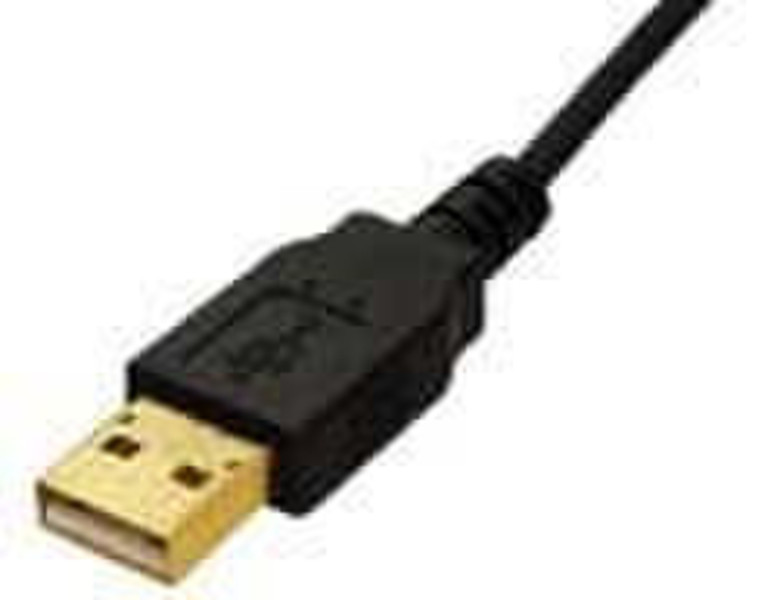 Manhattan 337687 USB A Black mobile phone cable