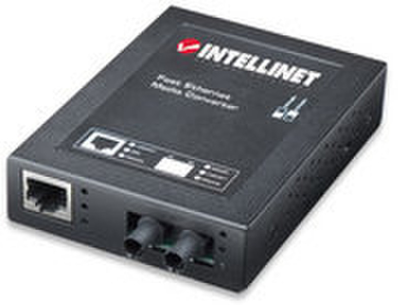 Intellinet Fast Ethernet Media Converter 100Mbit/s 1310nm Multi-Modus Netzwerk Medienkonverter