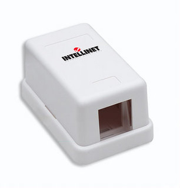 Intellinet 162739 White outlet box