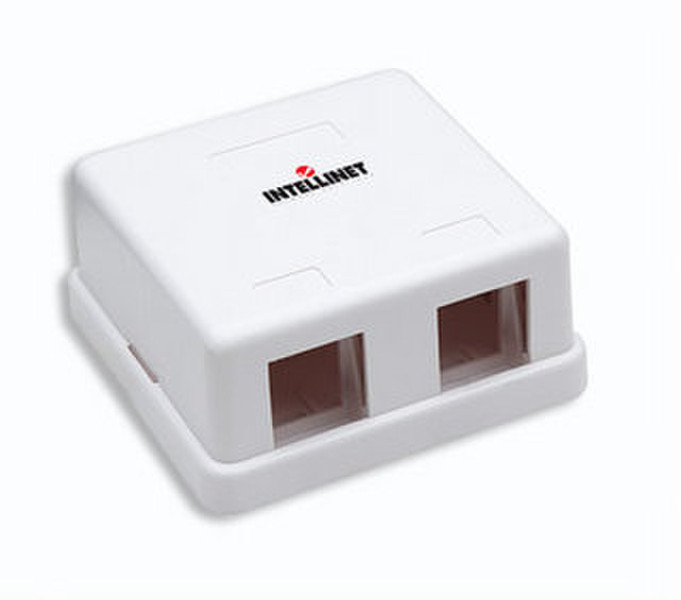 Intellinet 162852 White outlet box