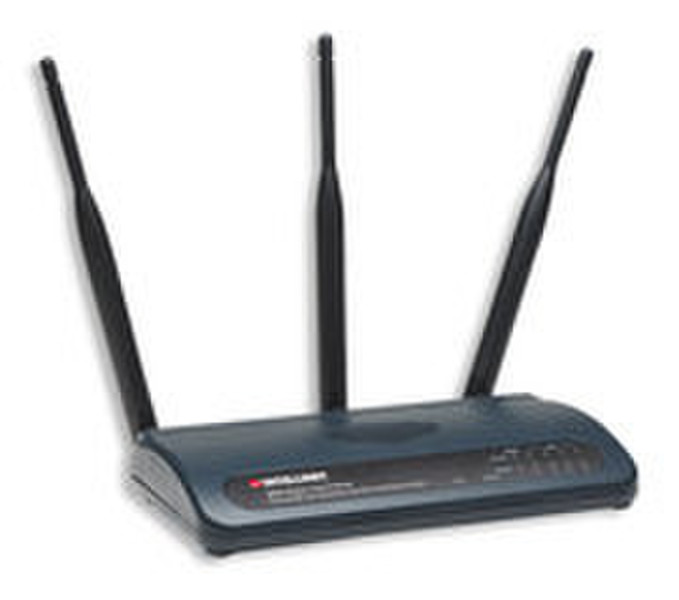 Intellinet MIMO Wireless Turbo G Fast Ethernet Black