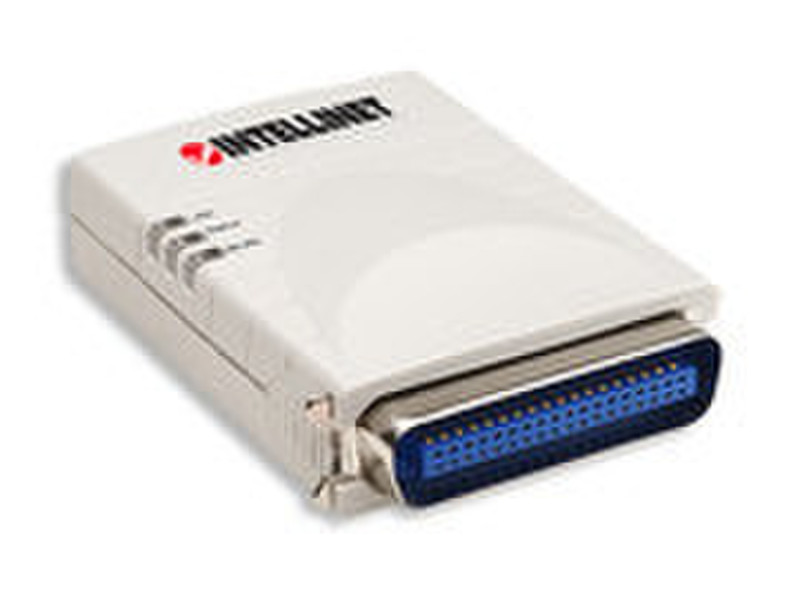 Intellinet 1-Port Parallel Print Server Ethernet LAN Белый сервер печати