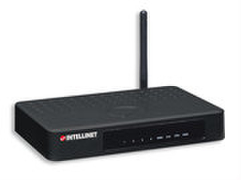 Intellinet Wireless G Broadband VPN Router Fast Ethernet Black