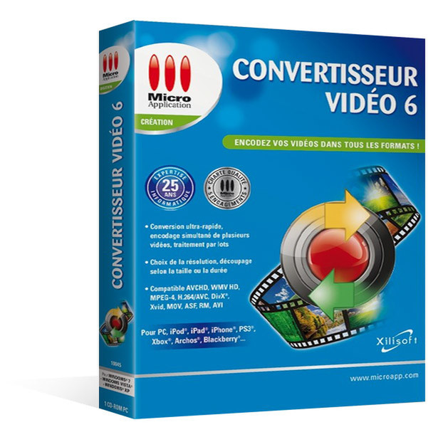 Avanquest Convert Video Ultimate 6, Mac, FR